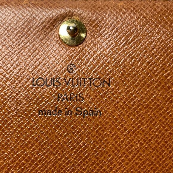 Louis Vuitton Vintage (1999) Monogram Porte-Monnaie Tresor Wallet - Preowned - Picture 14 of 15